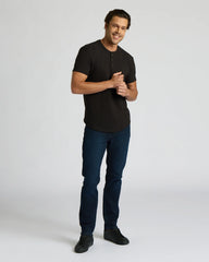 Heavyweight Curved Hem Henley 3-Pack